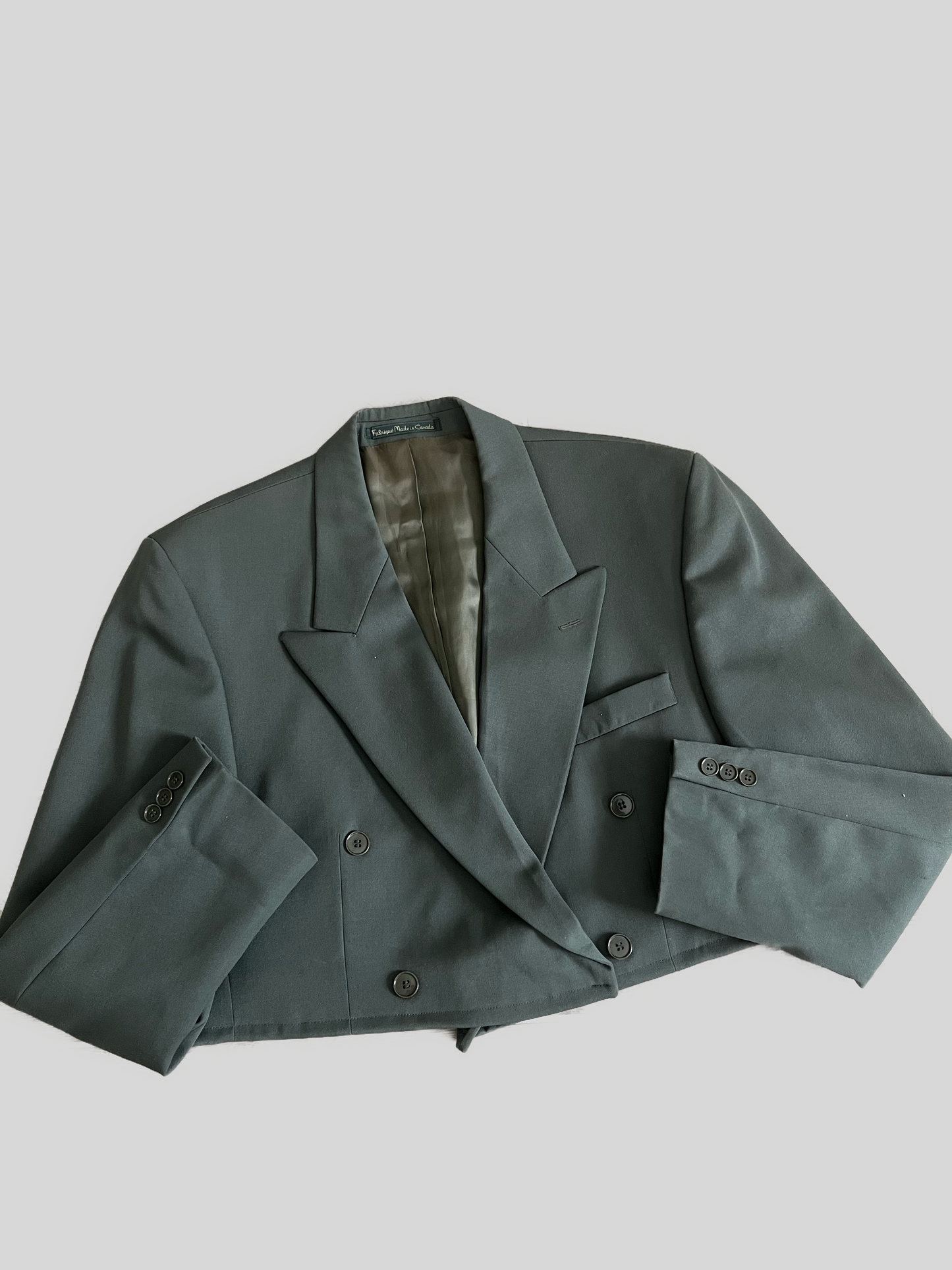 Boxy Cropped Blazer
